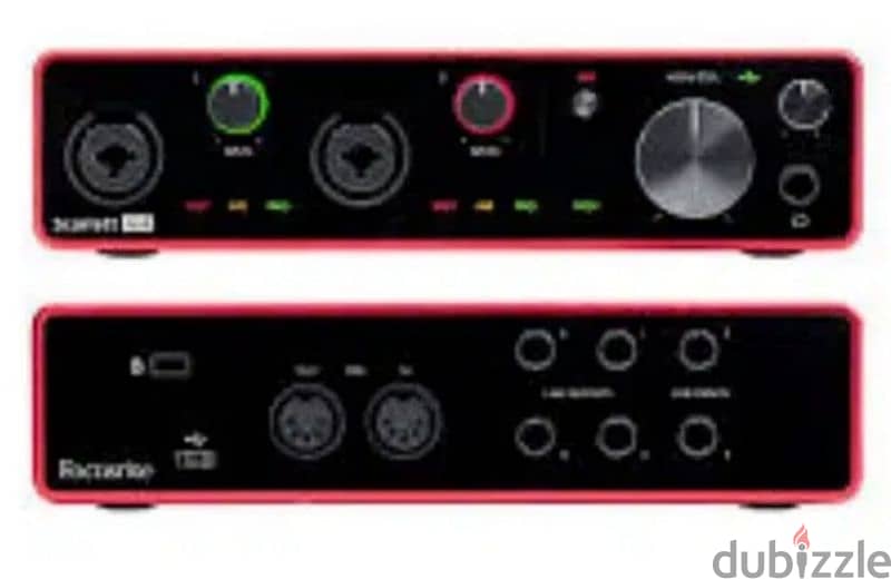 AUDIO STUDIO INTERFAEC FOCUSRITE 4I4 SCARLETT 3 GENERATION FOR SALE 9