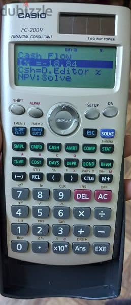 financial calculator FC 200V for sale 0