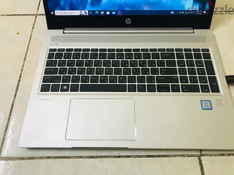 HP Probook I7 ,500 GB SSD, 16GB Ram, 15.6'' Big Screen, HQ Camera 2