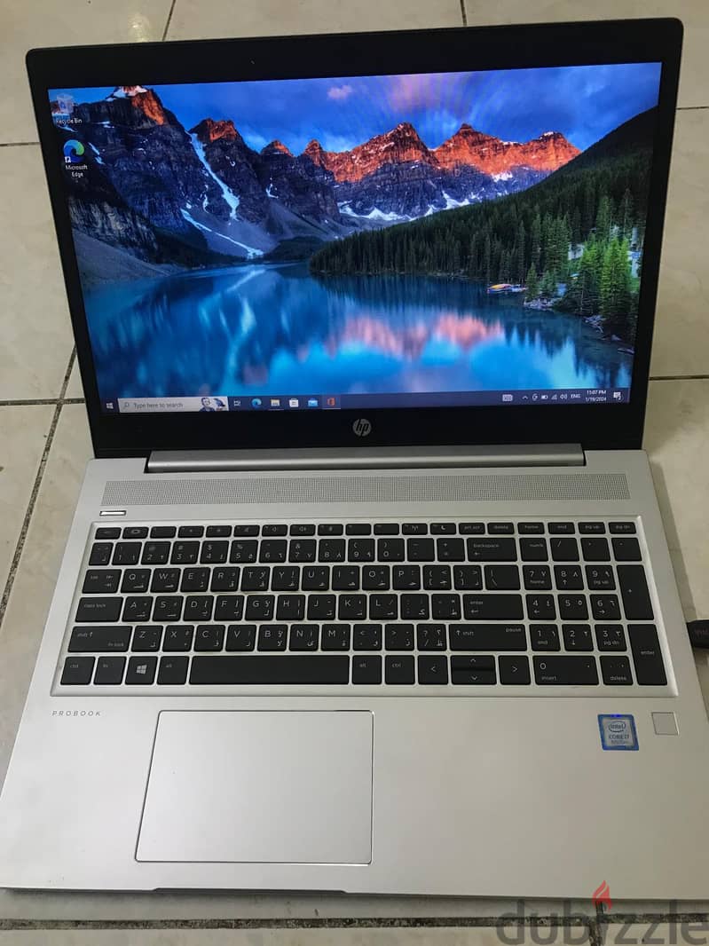 HP Probook I7 ,500 GB SSD, 16GB Ram, 15.6'' Big Screen, HQ Camera 3