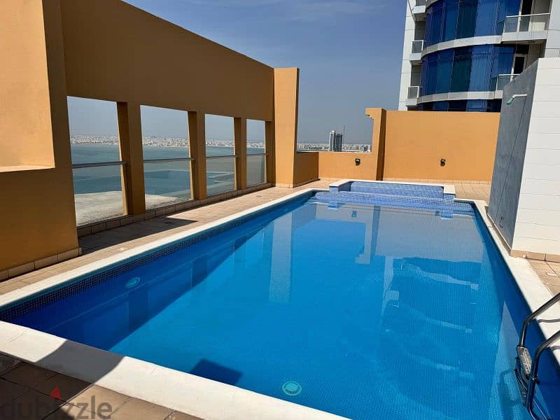 Fully furnished 20th floor sea-view US Navy approved tower flat 9