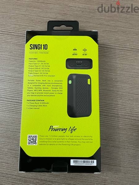 SINGI power bank 10000 mAh 3