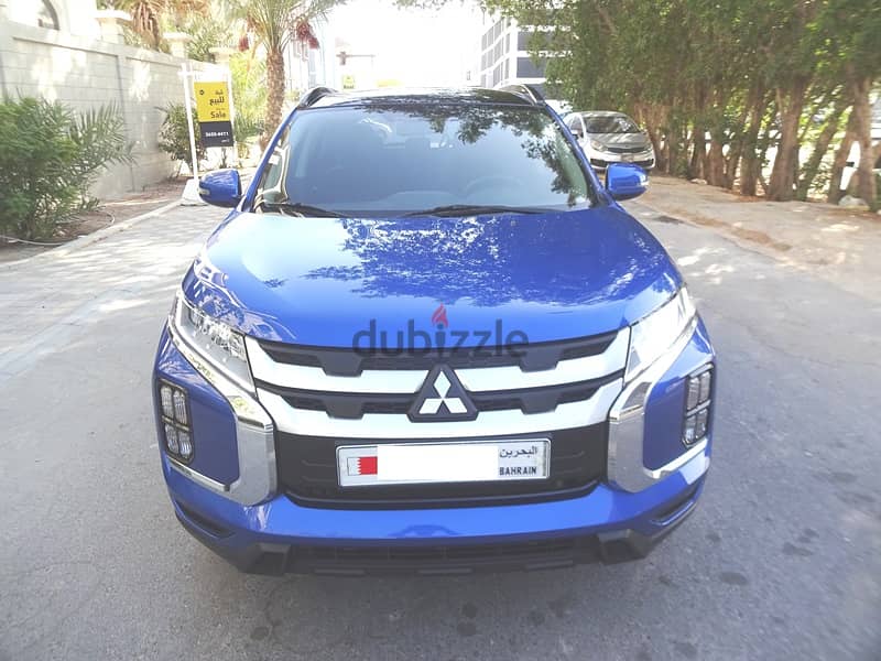 Mitsubishi ASX 2.0 L 2021 Blue Zero Accident Agent Maintained Single U 0