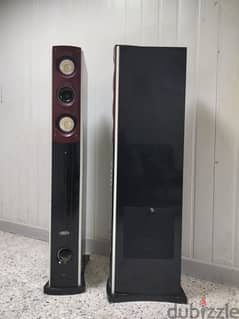 Tower wofer speaker system
