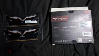 Team Group Elite T-Force NIGHT HAWK DDR4 KIT 16GB, (2x8GB), 3600MHz