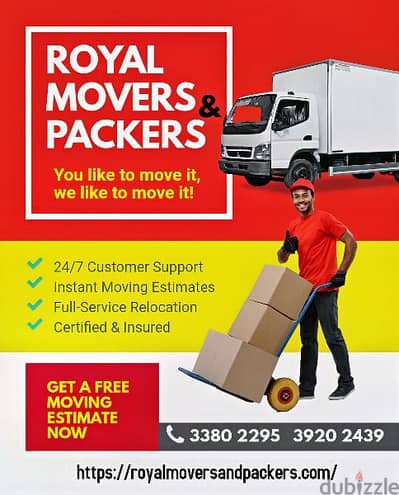 house shifting services all over Bahrain with close transportation