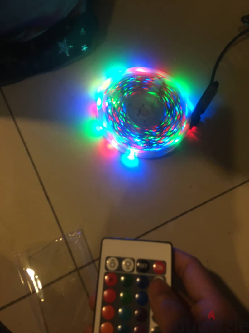 RGB light phone control + remote 10m /5m 0