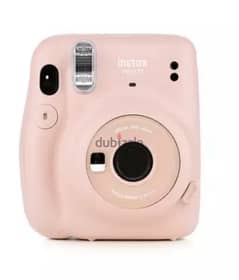 Fujifilm Instax Mini 11 Instant Film Camera, Blush pink