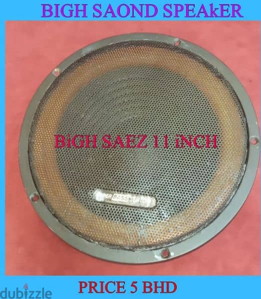 5 BIG SIZE BIG SOND 2 SPEAKER FOR SALE 3