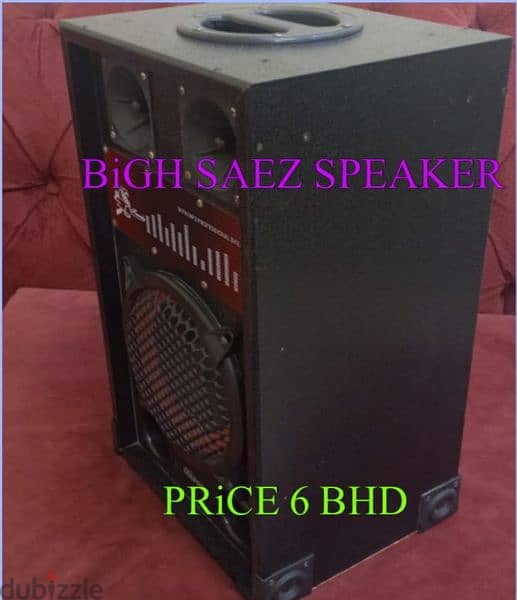 5 BIG SIZE BIG SOND 2 SPEAKER FOR SALE 4