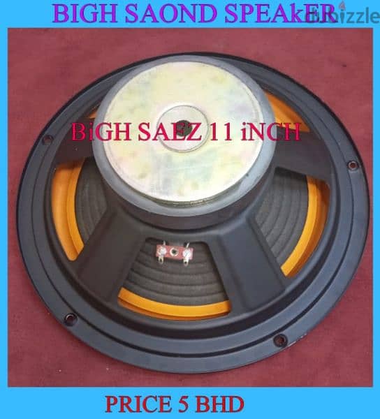 5 BIG SIZE BIG SOND 2 SPEAKER FOR SALE 7