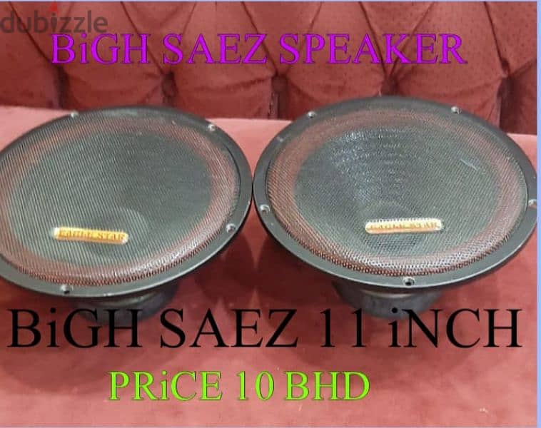 5 BIG SIZE BIG SOND 2 SPEAKER FOR SALE 9