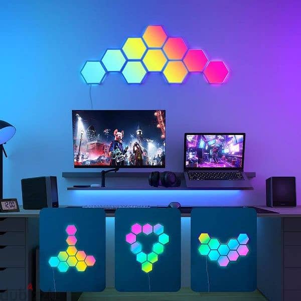 Govee hexagon panel lights glide hexagon 10 pack Gaming , lighting , 2