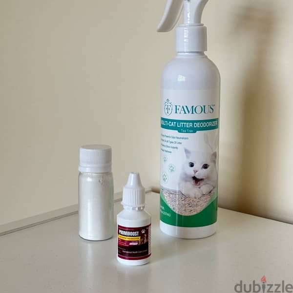 Vitamin for growth + animal powder+deodorant spray for letterbox 0