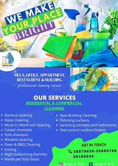 Proffetional building and villa cleaning services 0
