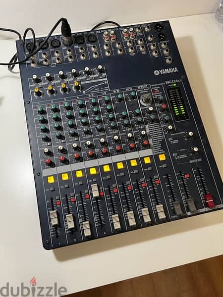 yamaha mixer MG124CX 12-Input Stereo 3