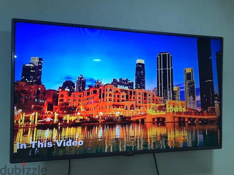 LG 42” inch LED Full HD TV (not smart) 2