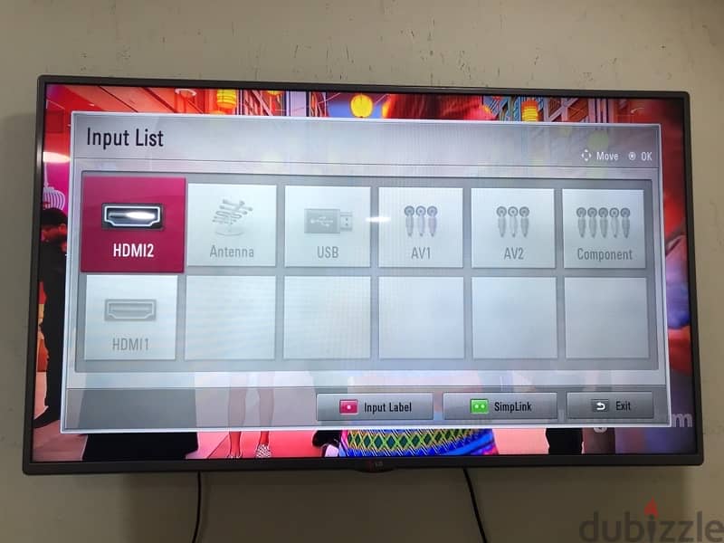 LG 42” inch LED Full HD TV (not smart) 6