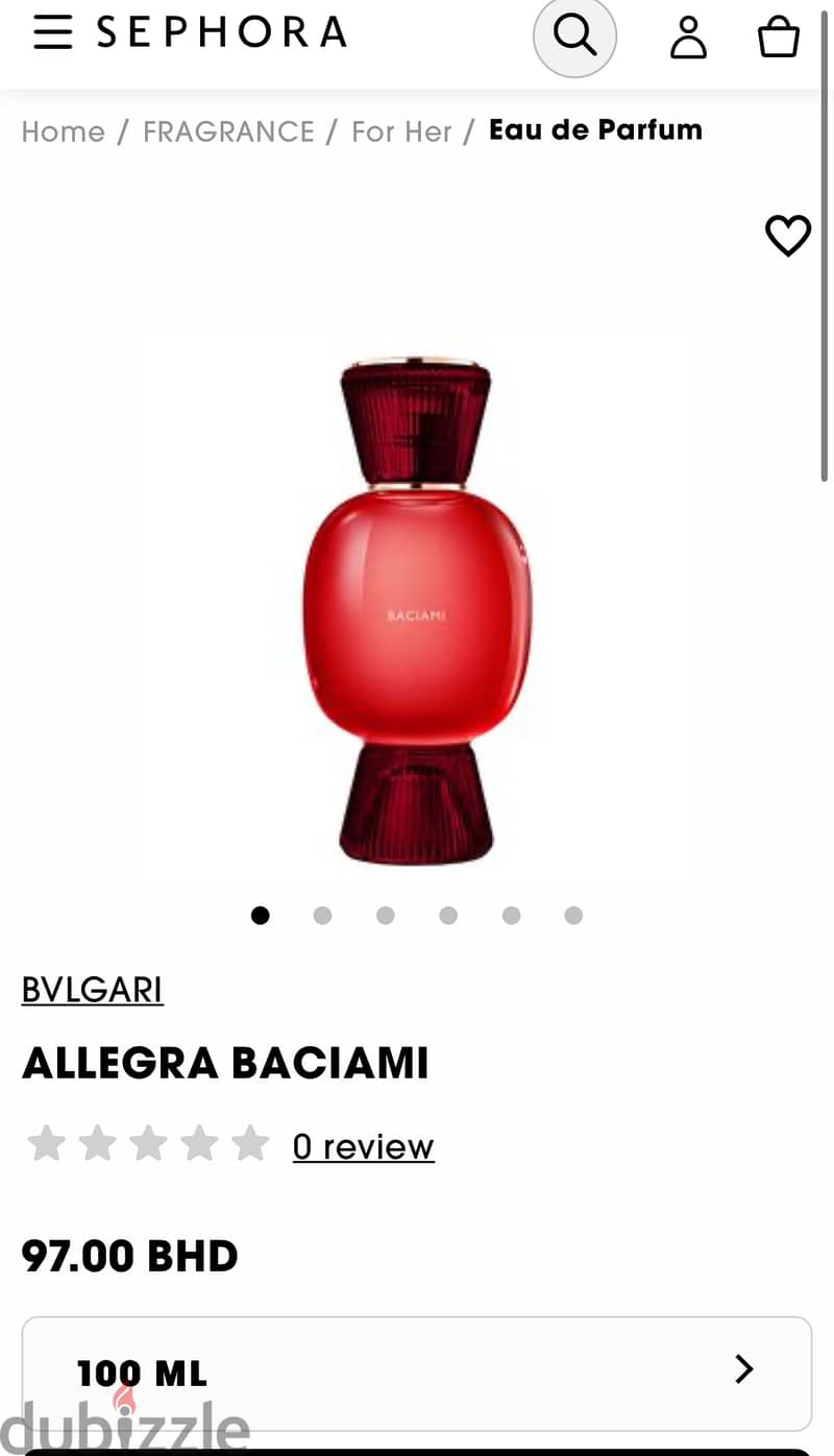 New bvlgari allegra perfume baciami 2