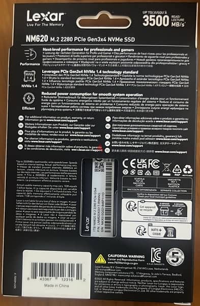 Lexar Nvme 1 TB 1