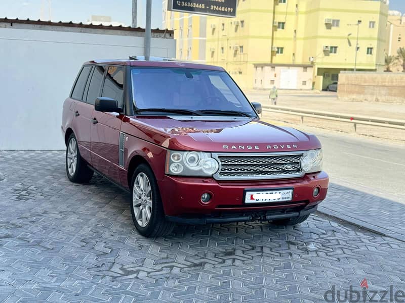 Land Rover Range Rover 2009 RED 0