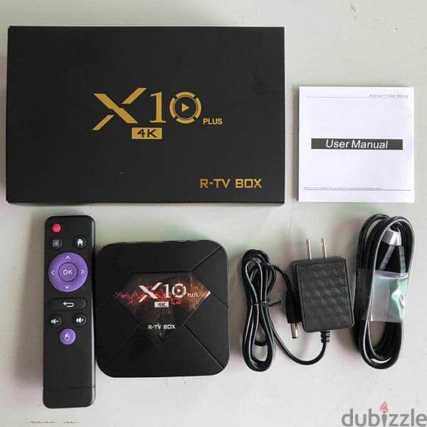 4K Android Smart BOX TV RECIEVER/TV channels Without Dish 1