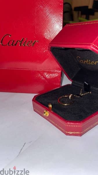 cartier diamond necklace 5BD 1