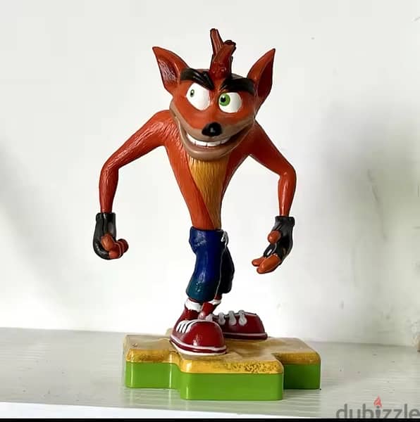 Crash Bandicoot Figure فقر مجسم كراش 0