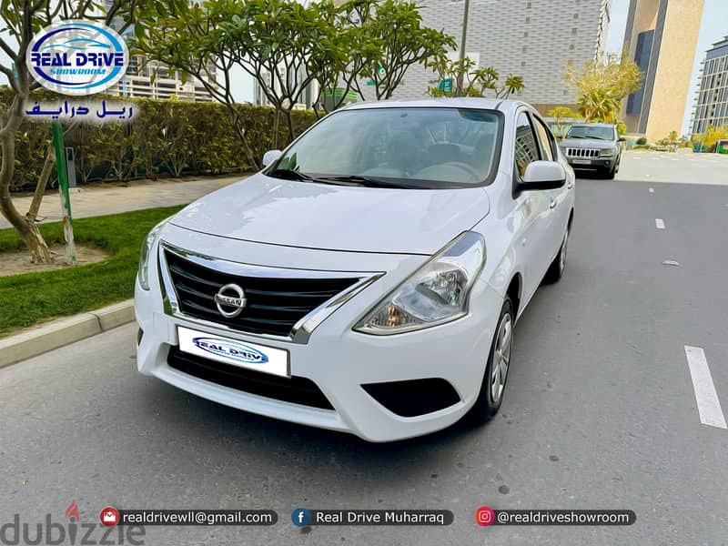 NISSAN SUNNY Year-2020 -1.5L V4-white -85000km Bank Loan Available 0