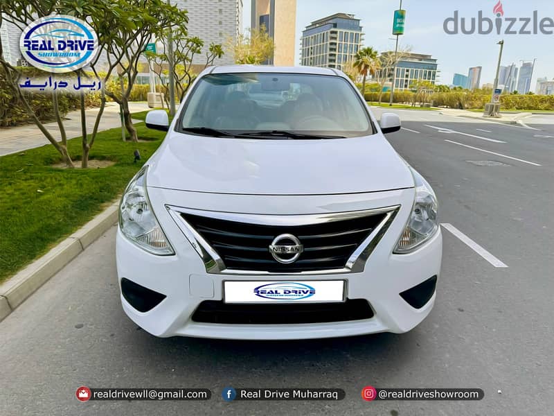 NISSAN SUNNY Year-2020 -1.5L V4-white -85000km Bank Loan Available 1