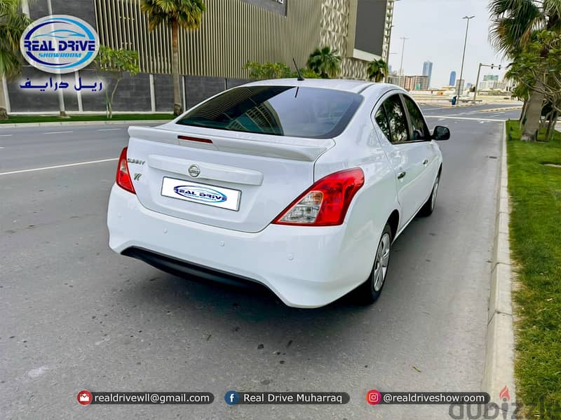 NISSAN SUNNY Year-2020 -1.5L V4-white -85000km Bank Loan Available 7