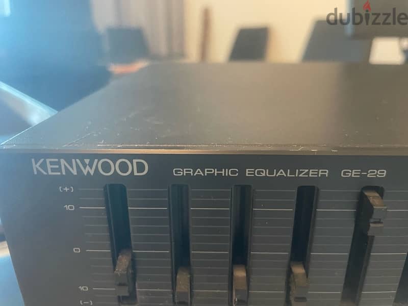 Kenwood GRAPHIC EQUALIZER GE-29 1