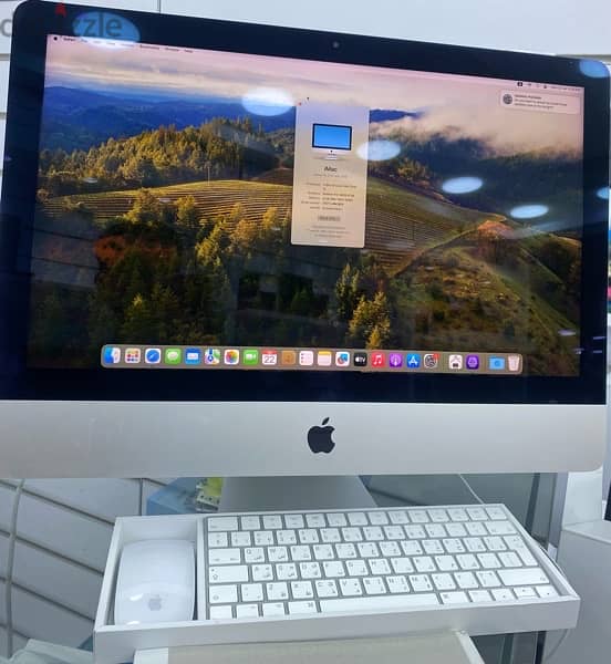 Used I mac 21.5inch(2019) i5 8GB 1TB 2