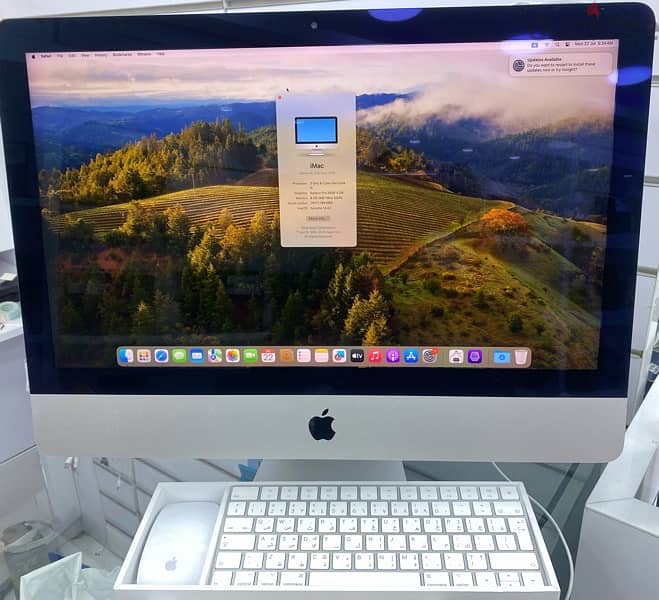 Used I mac 21.5inch(2019) i5 8GB 1TB 3