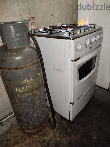 nadir gas cyclander  and stove 0