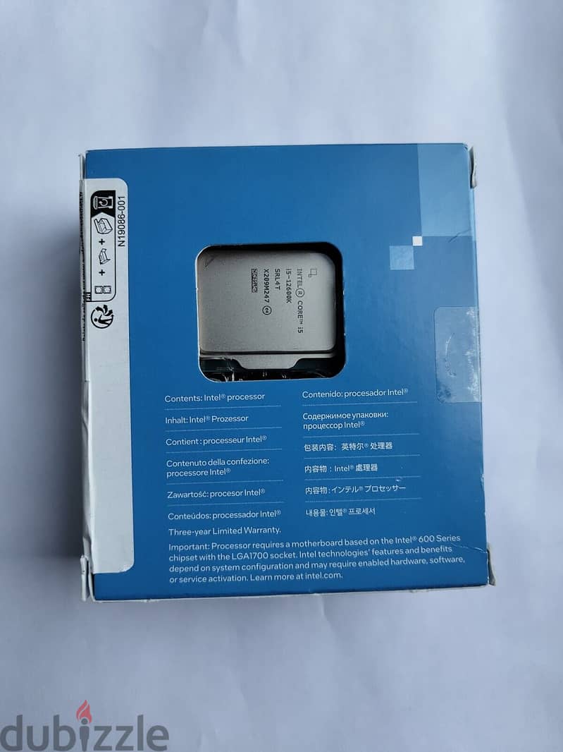 INTEL i5 12600K Gaming Processor 1