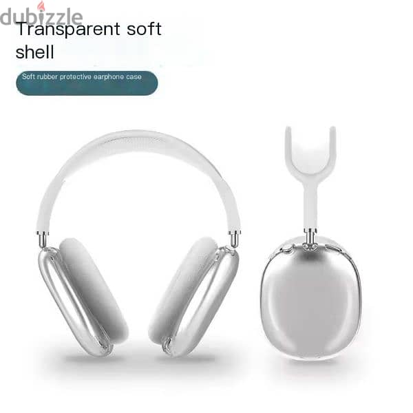 Air Pods Max Headworn Bluetoothearphones Tpu Transparent Earphone Pro 2