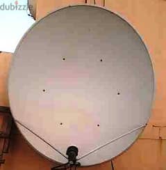 Airtel & Arabsat, Nilesat dish receiver sale & fixing & net working