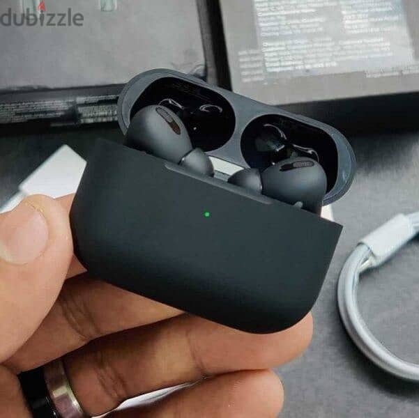 Airpods Pro Soft Matte Black noise Cam 1