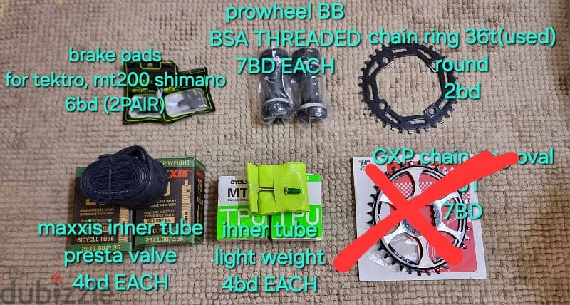 bike parts and accessories 9