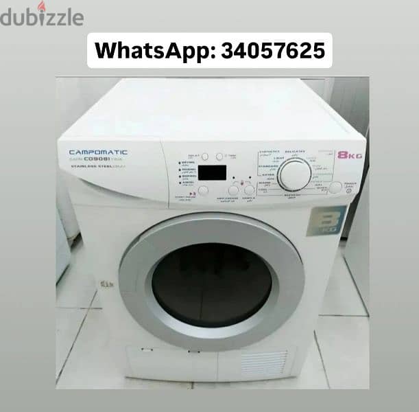 Dryer 8KG Very Good Working Condition Delivery Available 0