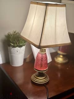 a set of lamps
