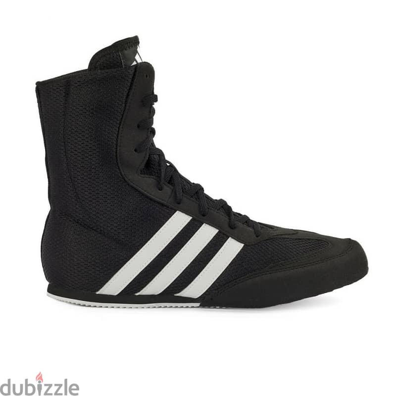 ADIDAS BOXING BOOTS - BLACK WHITE 2