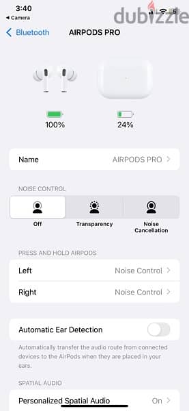 AirPods Pro Headset Compatible with iPhone and Android -Semi original 6