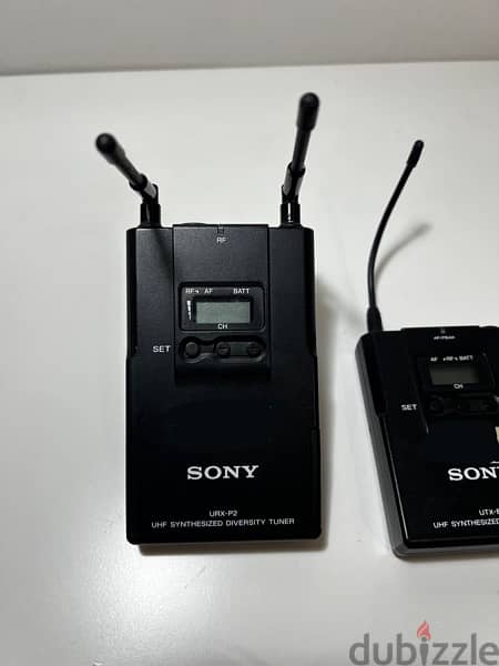 sony wireless microphones with protective case 0