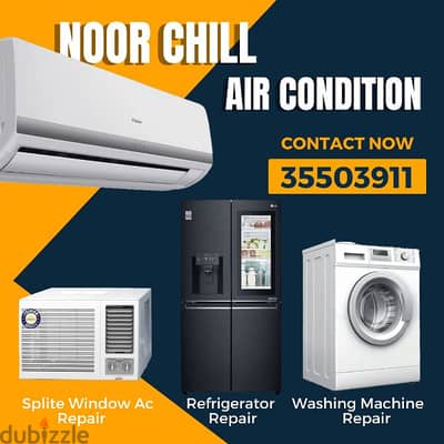 noor ac repair and maintenance work