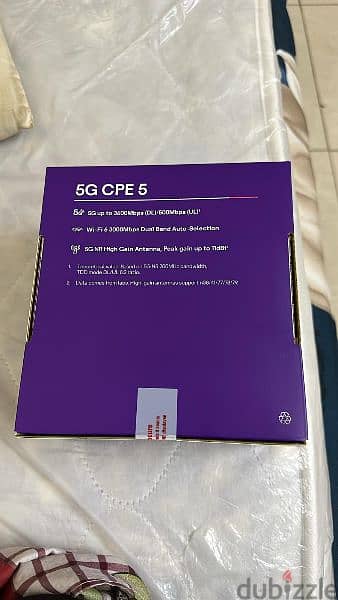 STC 5G cpe 5 Wifi⁶ NEW BOX PACK 1