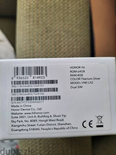 Brand New Honor X6 for sale