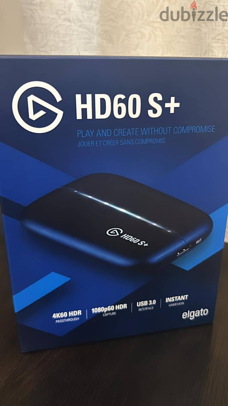 Elgato game capture HD60 S+ 0