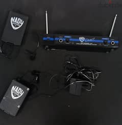 Wireless Instrument/Lavalier Mic system (2 mics)